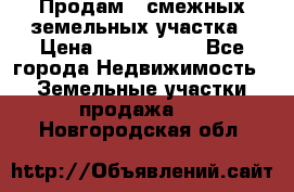 Продам 2 смежных земельных участка › Цена ­ 2 500 000 - Все города Недвижимость » Земельные участки продажа   . Новгородская обл.